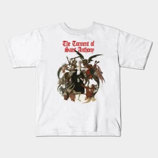 Michelangelo - The Torment of Saint Anthony (c. 1487–88) Kids T-Shirt